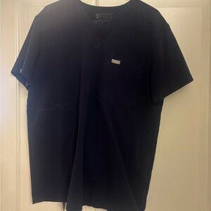 Figs Men's Deep Blue Short Sleeve Tee